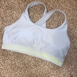 Cross back under armour sports bra